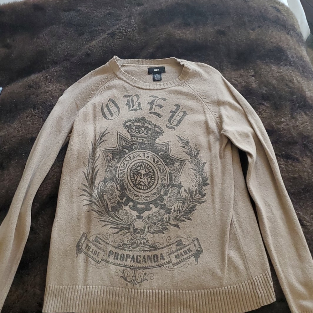 Vintage Obey Cashmere Sweater